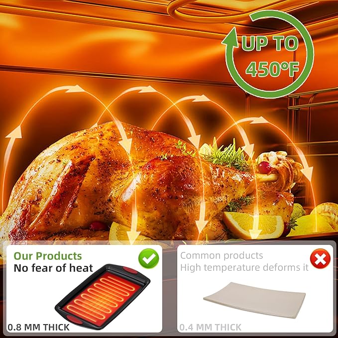 5-Piece Nonstick Baking Pans Set