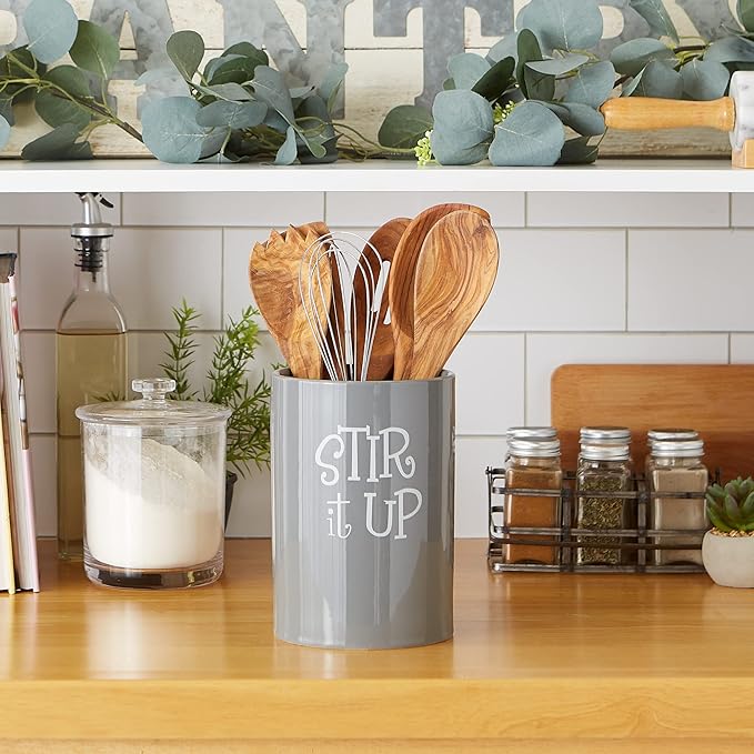 DII Kitchen Accessories Retro Collection Ceramics, Utensil Holder