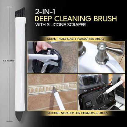 Small Cleaning Brush Set 3pcs—Crevice Brushes