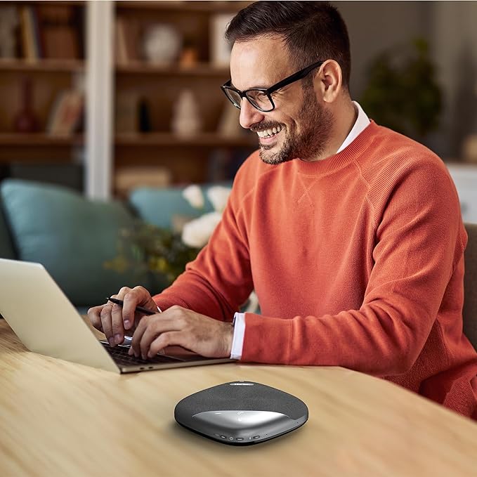 HORION Conference Speaker with Microphone, Wireless Bluetooth Speakerphone