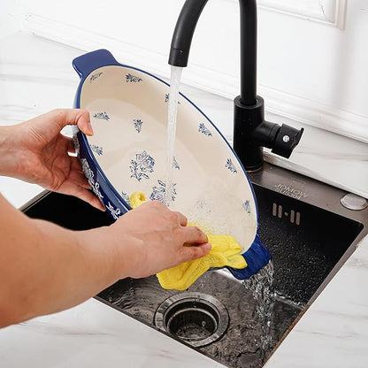 Wisenvoy Casserole Dish Baking Dish Ceramic Au Gratin Baking Dish Lasagna Pan