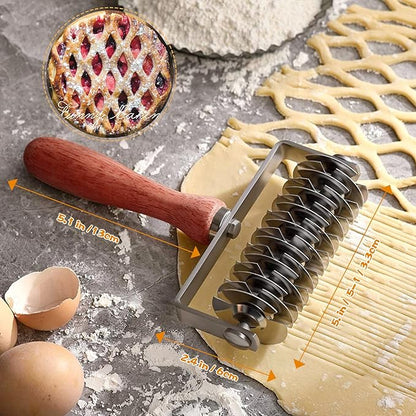 Stainless Steel Lattice Dough Cutter