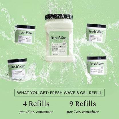 Fresh Wave Original Scent Odor Removing Gel Refill, 63 oz. | Safer Odor