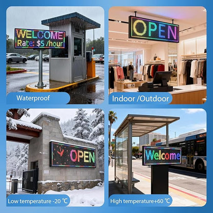 JBS P10 Outdoor Programmable Led Sign Scrolling Store Advertising Indoor Signs