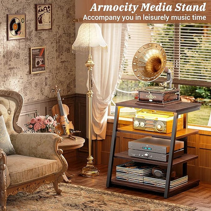 Armocity 4-Tier AV Media Stand