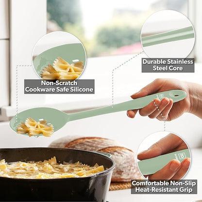 DI ORO Silicone Spoons for Cooking