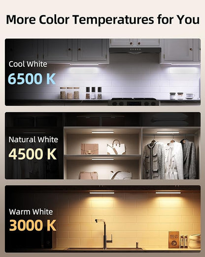 EZVALO 3-Pack Under Cabinet Lighting