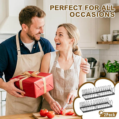2PACK Expandable Pots and Pans Organizer Under Cabinet