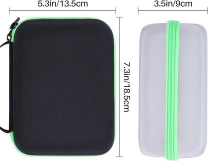 Storage Case Compatible with LeapFrog Magic Adventures Binoculars (Black+Apple Green Case)