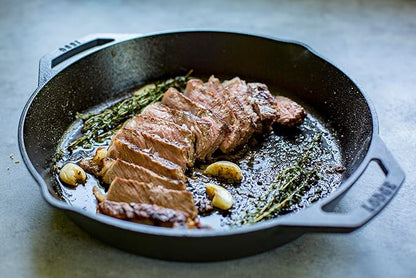 Lodge Seasoned Cast Iron Dual Handle Pan