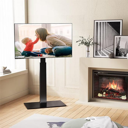 FITUEYES Swivel Floor TV Stand