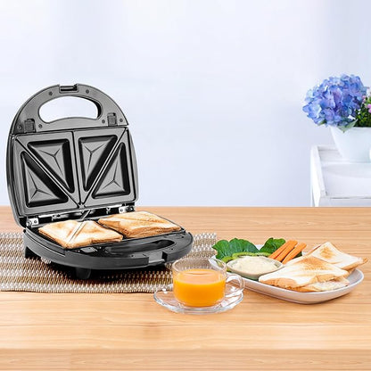 OVENTE Electric Sandwich, Panini and Waffle Maker Set