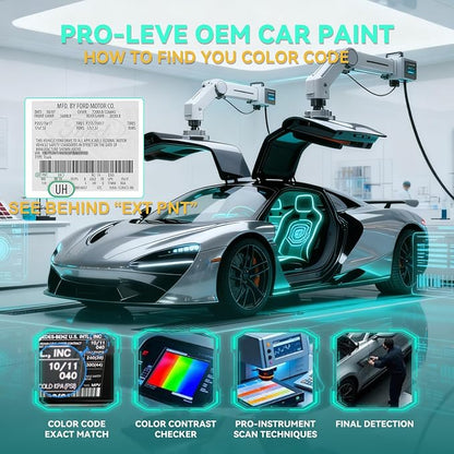 Eminent White Pearl(085) Touch Up Paint Compatible with Lexus Car Paint Pen Scratch Repair Automotive Scratch Remover Fix Exact Color Match