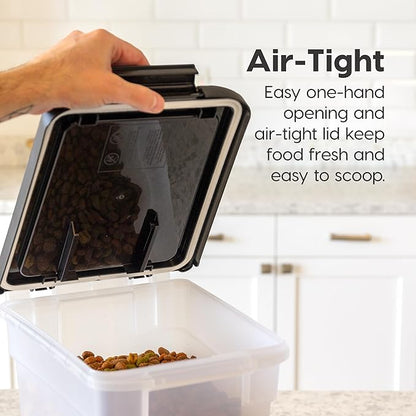IRIS USA Airtight Dog Food Storage Container, 2 Pack,