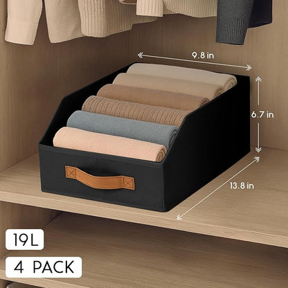Homsorout Fabric Storage Bins for Organizing