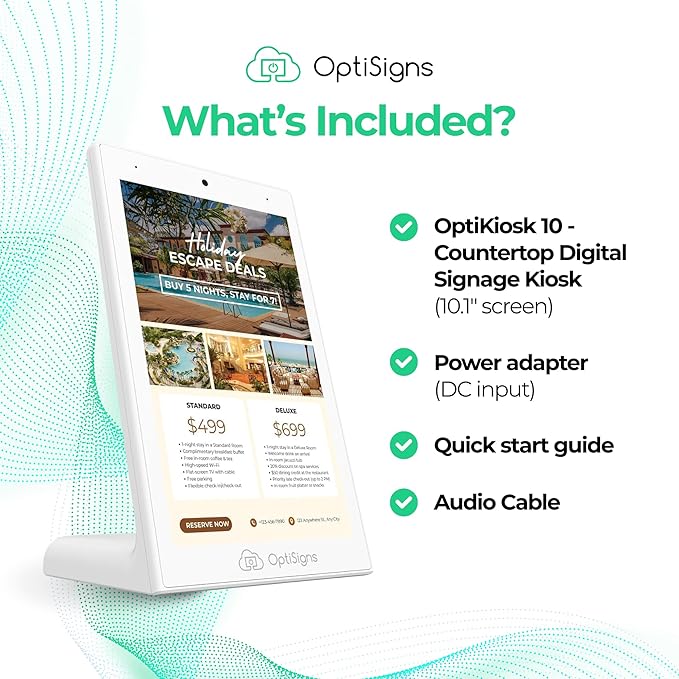 OptiSigns OptiKiosk 10
