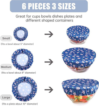 wegreeco Elastic Reusable Bowl Covers
