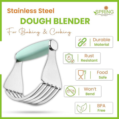 Spring Chef XL Stainless Steel Pastry Cutter Tool