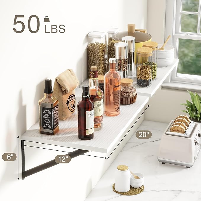 Fun Memories 20 Inch Floating Shelves