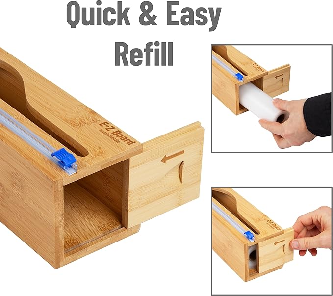 Mind Reader E-Z Board Disposable Cutting Board Box Set, 20 sq ft, Refillable