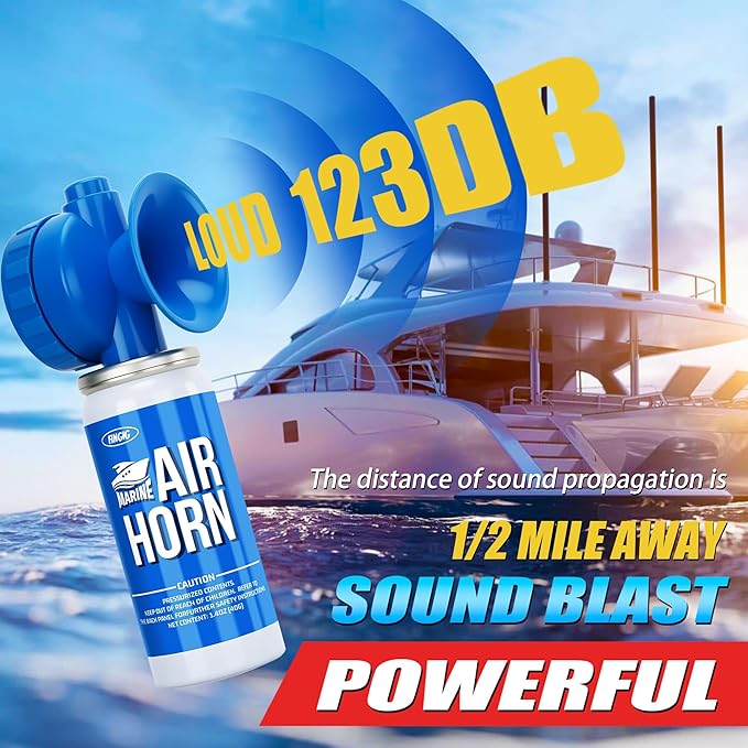 4pcs 1.4oz Boat Air Horn, Loud Mini Safety Horn Can, Sports Event Starting Horn, Mini Small Compressed Blow Fog Bear Air Horn, Celebrate Victory