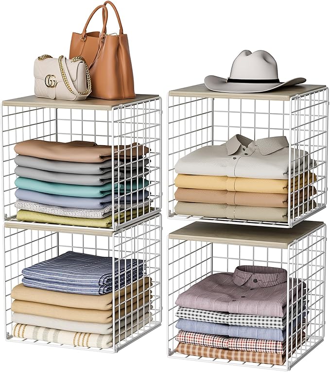4 Pack Closet Organizers and Storage