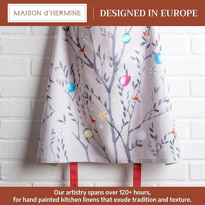 Maison d' Hermine 100% Cotton Apron