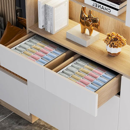 Joyoldelf Sock Organizer Drawer Organizer