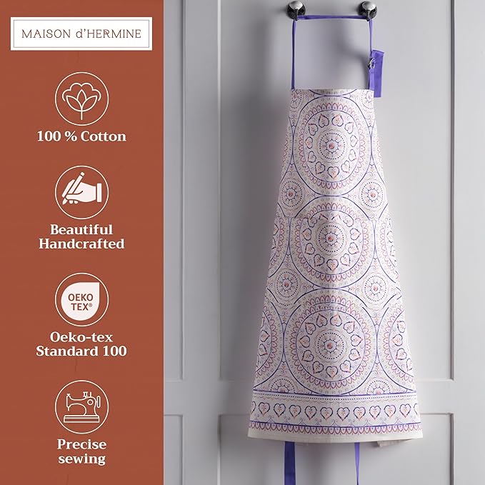 Maison d' Hermine 100% Cotton Apron