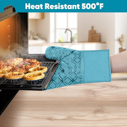 Oven Mitts and Pot Holders Set