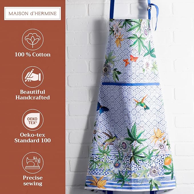 Maison d' Hermine 100% Cotton Apron