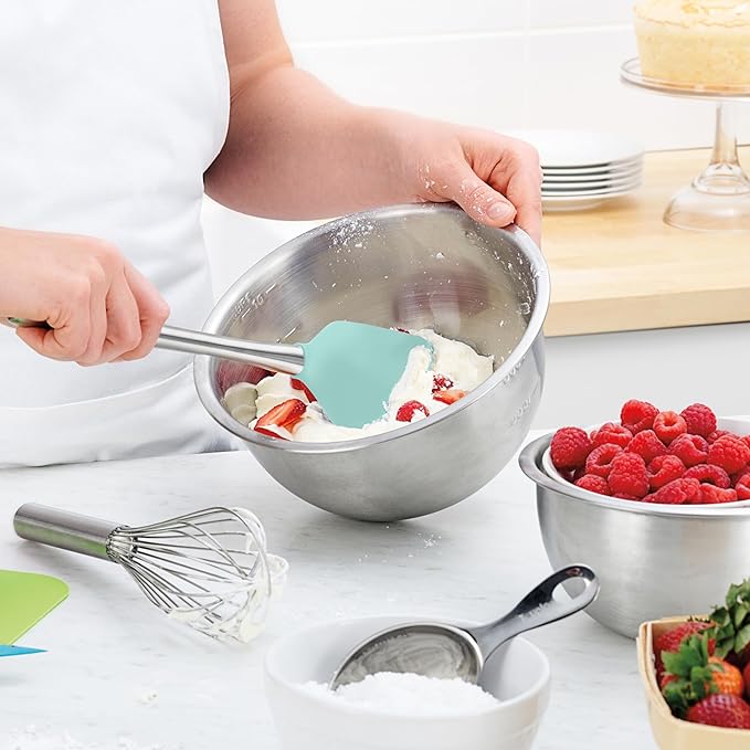 Tovolo Flex-Core Silicone Spatula Metal Handle