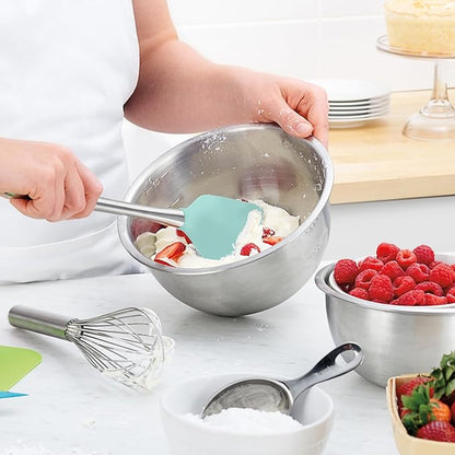 Tovolo Flex-Core Silicone Spatula Metal Handle