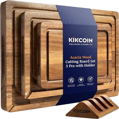 Kikcoin Acacia Wood Cutting Boards
