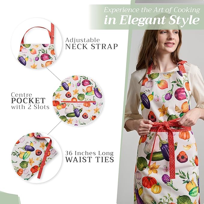 Maison d' Hermine 100% Cotton Apron