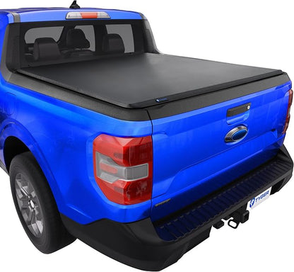Tyger Auto T3 Soft Tri-fold Truck Bed Tonneau Cover Compatible with 2022-2026 Ford Maverick (Not Fit Models with Utility Track System) | 4.5' (54") Bed | TG-BC3F1061