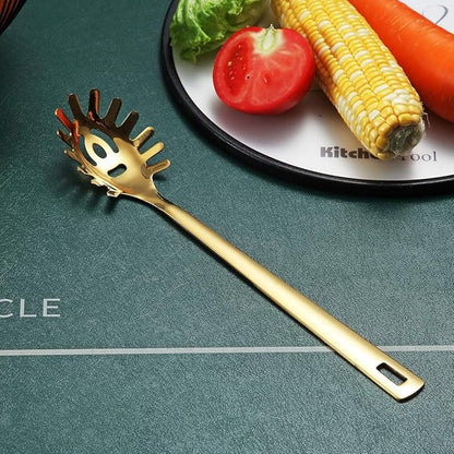 Gold Spaghetti Spoon, Berglander Pasta Server