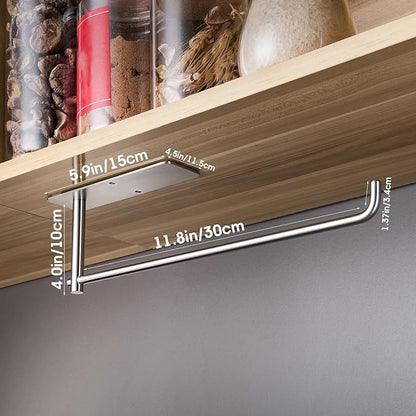 SUNTECH Paper Towel Holder Under Cabinet
