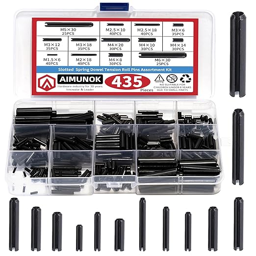 435-Piece Roll Pin Assortment Kit