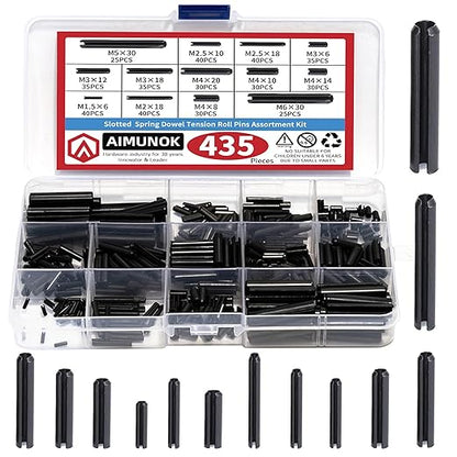 435-Piece Roll Pin Assortment Kit