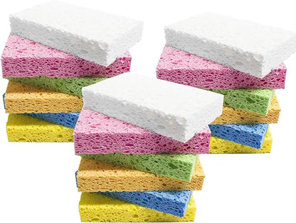 ARCLIBER Cleaning Scrub Sponge, Cellulose Non-Scratch