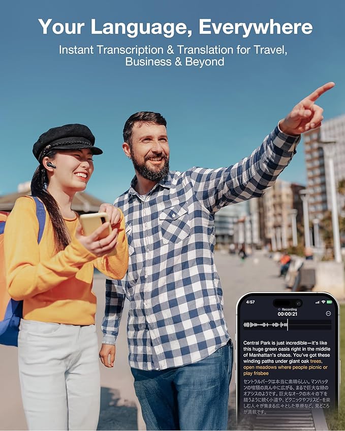 RecDot AI Voice Recorder Earbuds, viaim AI Meeting Assistant