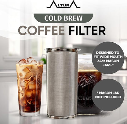 Altura The TUBE Cold Brew Coffee Maker and Tea Infuser