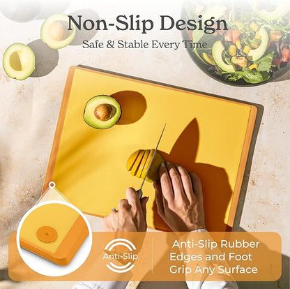SMIRLY Plastic Cutting Board Set