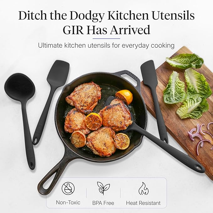 GIR: Get It Right 5-Piece Silicone Ultimate Kitchen Utensils Set