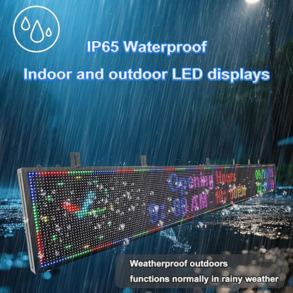 P10 Scrolling LED Sign Programmable Display Digital Bright Open Led Sign