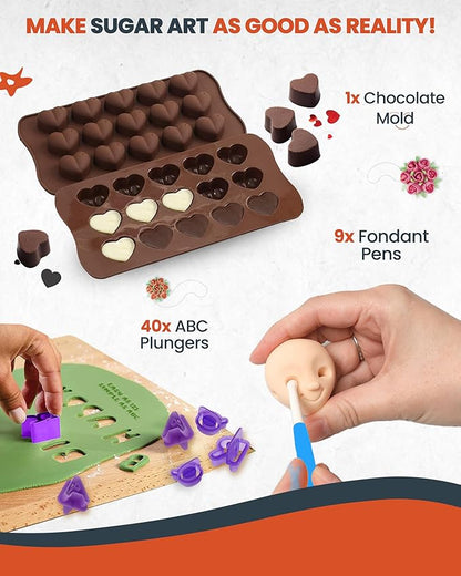 RFAQK 700PCs Cake Decorating Kit