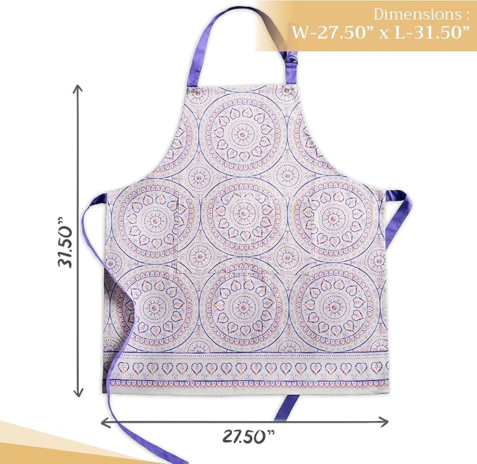 Maison d' Hermine 100% Cotton Apron