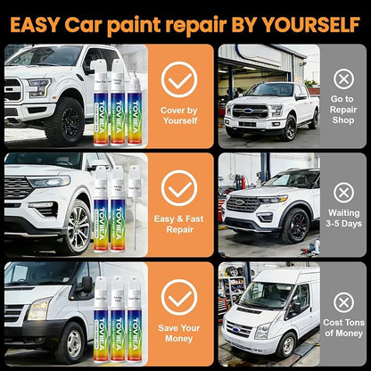 (089)Wind Chill Pearl Tricoat Touch Up Paint Compatible with TOYOTA,2-In-1 Car Scratch Remover Pen,Car Paint Scratch Repair Kit for Scratches,Chips & Nicks,3-PCS SET,Innovation Upgrade Version