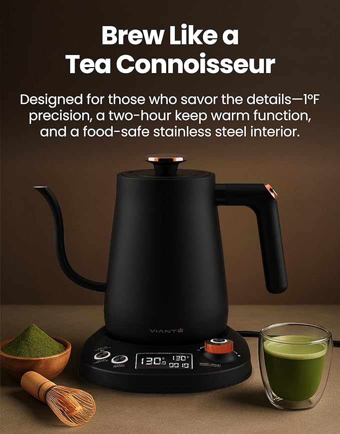 Vianté Electric Gooseneck Kettle